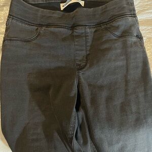 NEW Old Navy Rockstar Jeans Jeggings size 4 Tall Women's in Black Charcoal $68